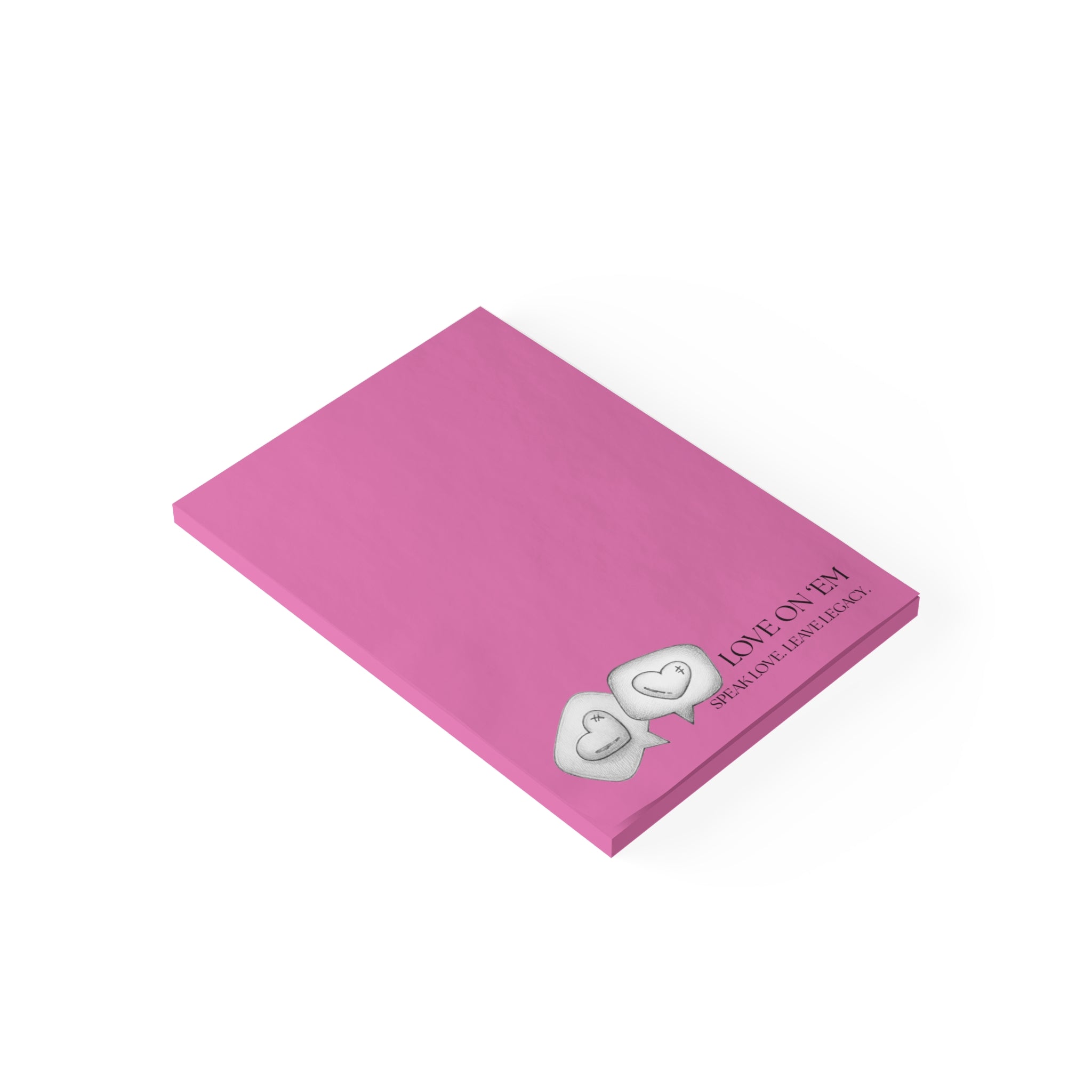 💌 Love On ’Em Post-It, Vol. 1 — “Speak Love. Leave Legacy.”
